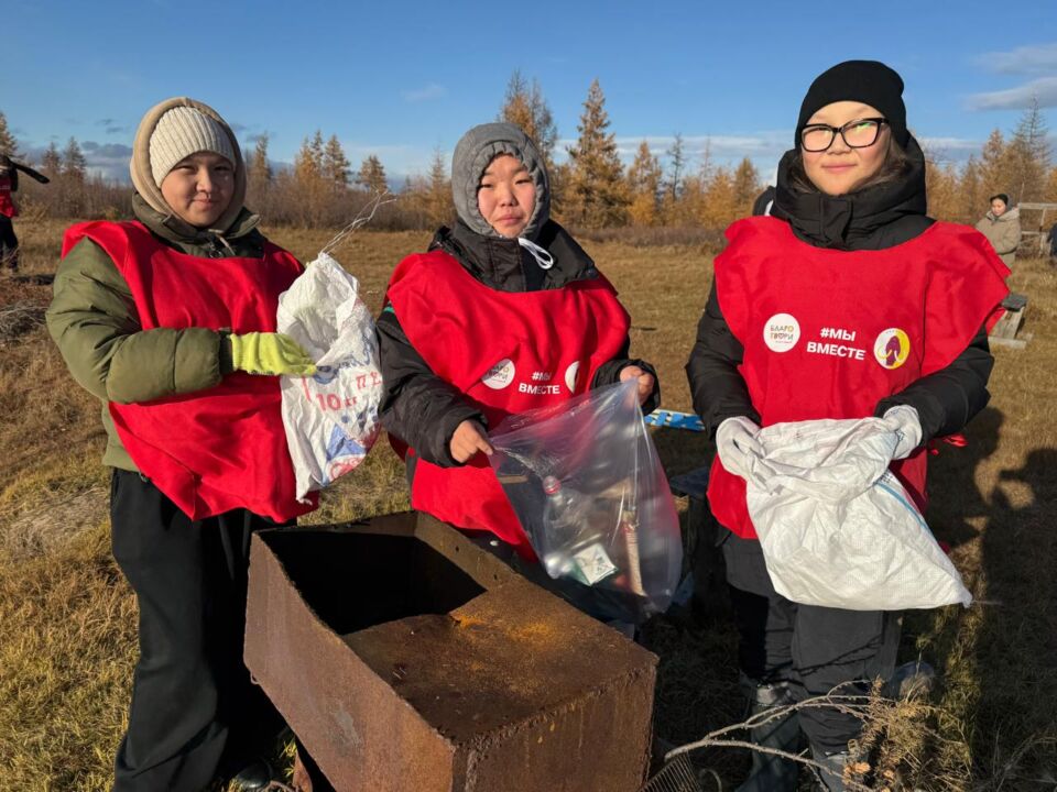 В Сайылыке провели субботник в рамках акции «Очистим планету от мусора»