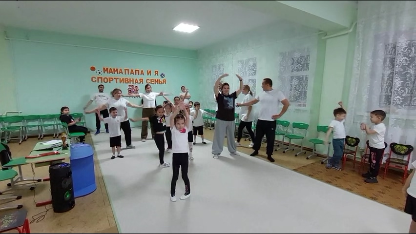 В Депутатском детском саду «Умка» провели семейные спортивные соревнования