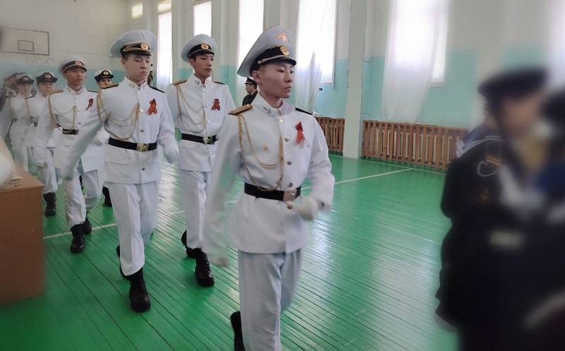 В Казачинской школе завершился месячник военно-патриотического воспитания