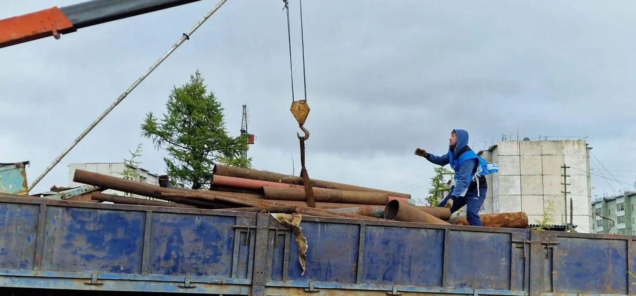 В Усть-Янском районе в рамках «Чистой Арктики» убрали более 56 тонн отходов